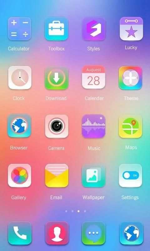 Fancy - Zero Launcher скриншот 2