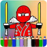 How To Color The Lego Ninjago