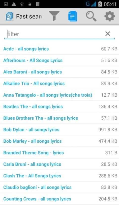 Fast Search Text screenshot 1