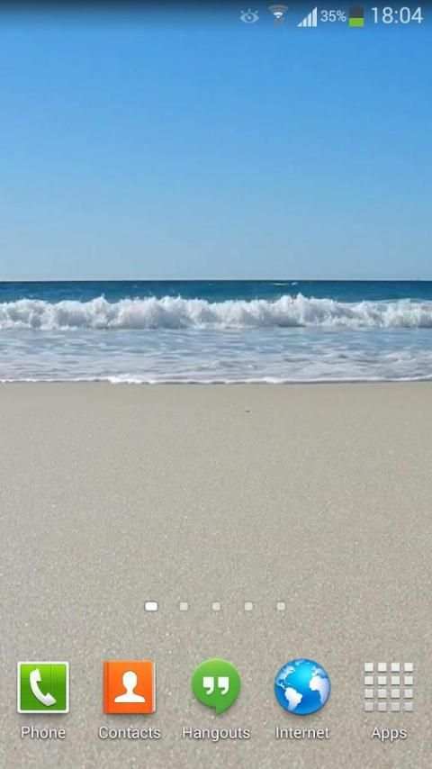 Ocean Waves Live Wallpaper HD8 screenshot 5