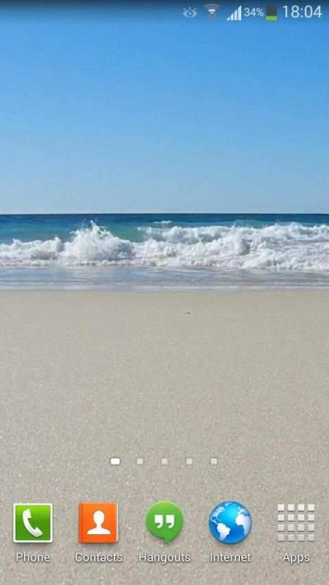 Ocean Waves Live Wallpaper HD8 screenshot 8