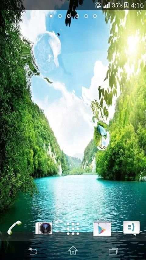 Galaxy S5 HD Live Wallpaper 11 تصوير الشاشة