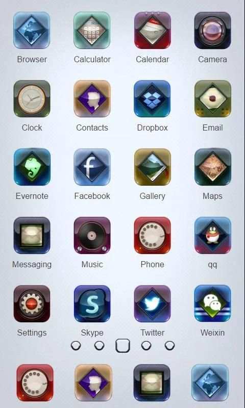 Color Shining ZERO Launcher screenshot 2
