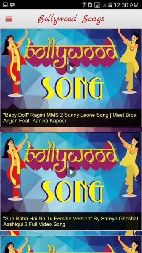 BOLLYWOOD SONG screenshot 1