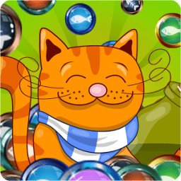 Fat Cat Bubble Shooter أيقونة