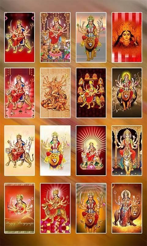 Maa Durga Live Wallpaper स्क्रीनशॉट 6