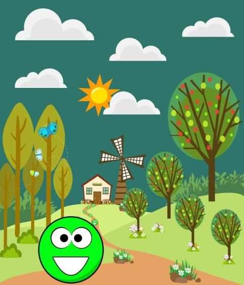 Green Ball 4 screenshot 1