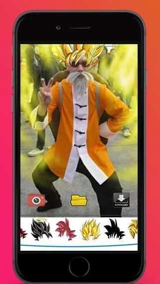 Saiyan Heros Camera Style screenshot 1
