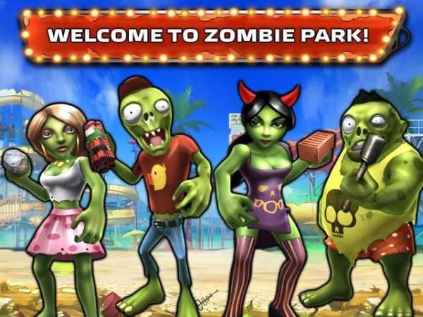 Zombie Park Battles screenshot 1