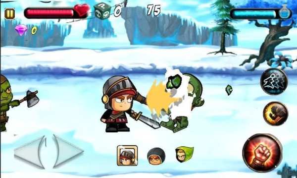 Heroes Clash 4 تصوير الشاشة