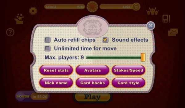 Poker Texas Holdem screenshot 1