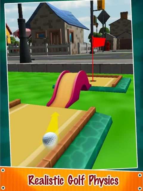 Mini Golf - Cartoon Edition 5 تصوير الشاشة