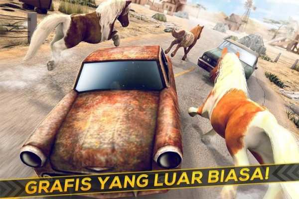 Balapan Kuda Poni Hewan Game screenshot 10
