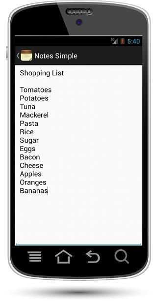 Notes Simple NotePad Free screenshot 8