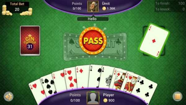 Gin Rummy скриншот 3