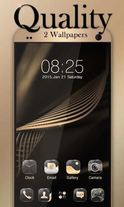 Quality GO Launcher Theme screenshot 1