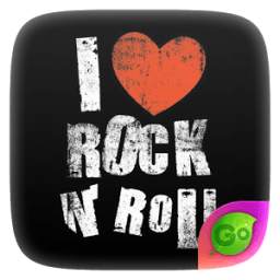 Rock N Roll GO Keyboard Theme