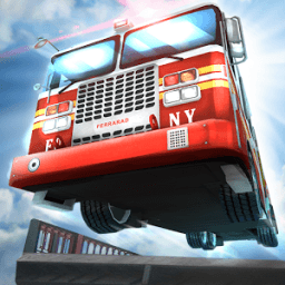 Fire Truck Racer: Chicago 3D أيقونة