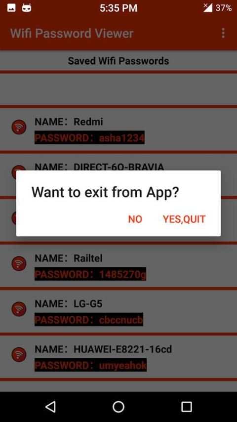 Wifi Password Viewer screenshot 4