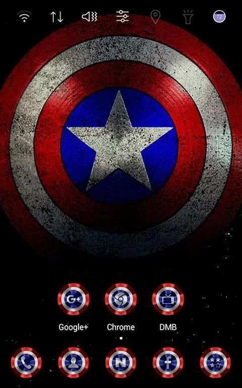 Captain Super Hero theme screenshot 5