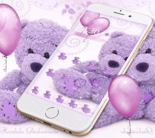 Boneka beruang Teddy Bear Tema screenshot 3