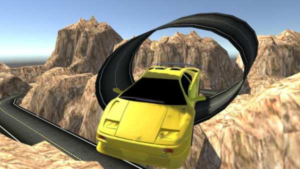 Stunt In Racing Car скриншот 5