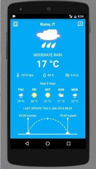 Meteo Roma 6 تصوير الشاشة