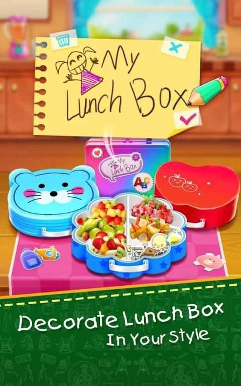 School Lunch Food Maker 2 скриншот 3