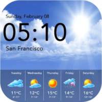 Live Weather Widget on 9Apps