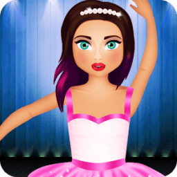 dancing ballerina games icon