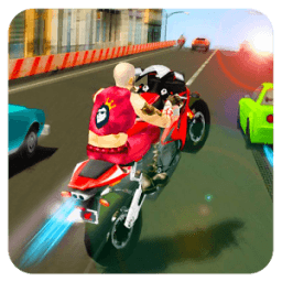 мотоцикл Гонки Трафик иконка