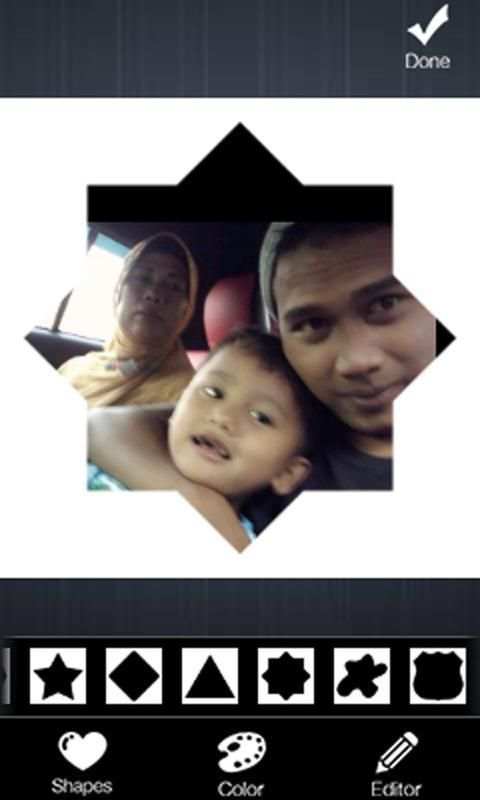 Shape Photo Editor 1 تصوير الشاشة