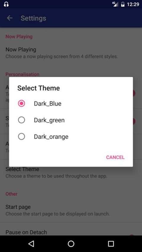 Mi Music Player скриншот 6