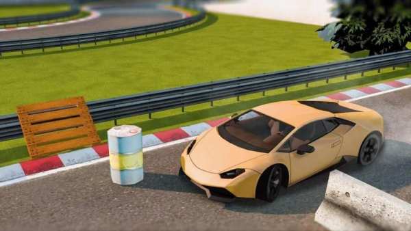 VR kecepatan lintasan balap screenshot 6
