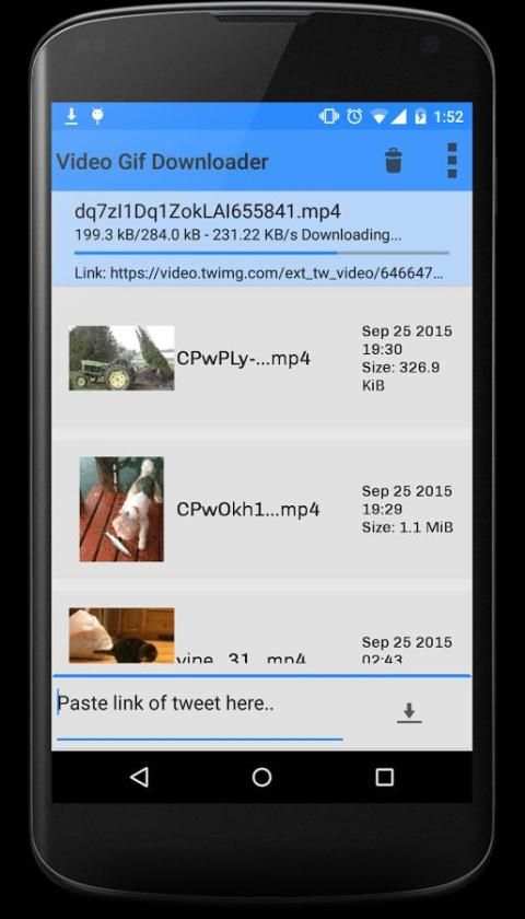 Video Gif Download for Twitter 8 تصوير الشاشة