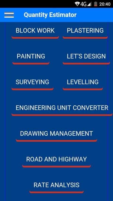 Civil Quantity Estimator स्क्रीनशॉट 8