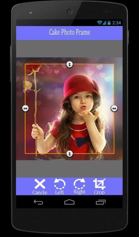 Cake Photo Frame स्क्रीनशॉट 5