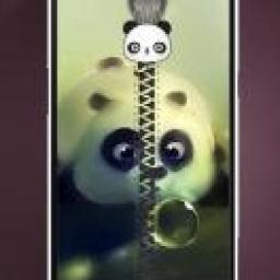 ikon Kunci Seleting Panda Lucu