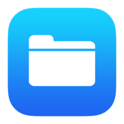 ikon Blue File Manager