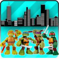 Turtle Ninja heroes logo