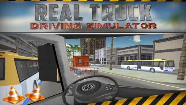 Real Truck Driving Simulator screenshot 4