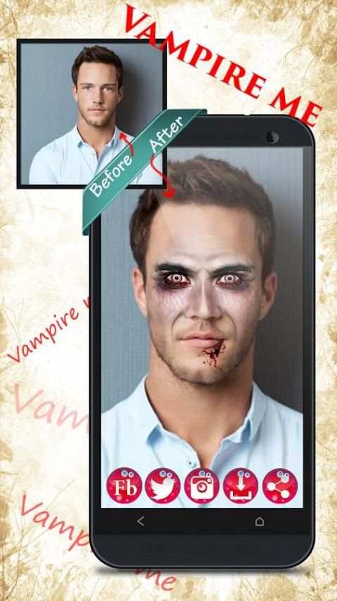 Vampir Editor Foto dan Efek screenshot 3