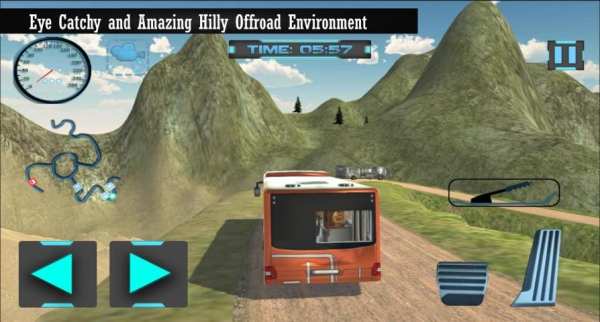Off Road Real Bus Drive Sim 3 تصوير الشاشة