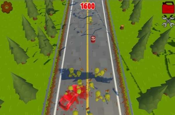 Zombie Racing 2017 скриншот 1