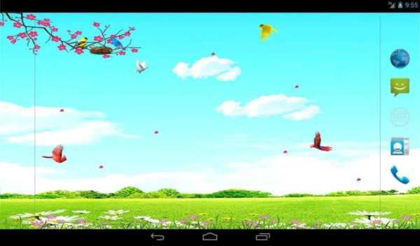 Sky Birds Live Wallpaper Free 2 تصوير الشاشة