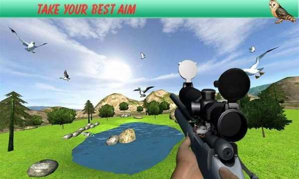 Sky Fly Birds Hunter Sniper screenshot 4