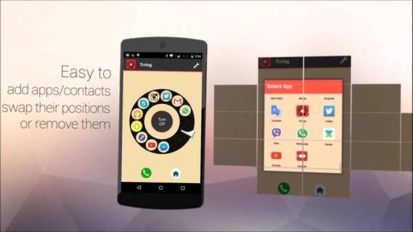 Trring- Launcher on Lockscreen स्क्रीनशॉट 2