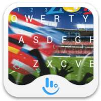 2016 UEFA Cup Keyboard Theme on 9Apps