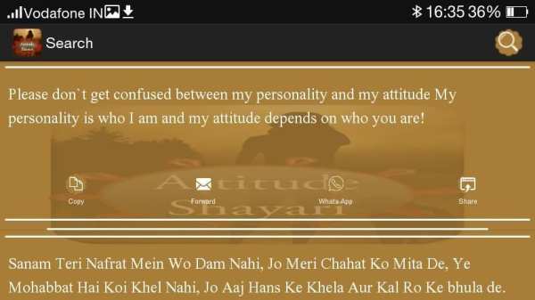 Attitude Status,Shayari 2016 6 تصوير الشاشة