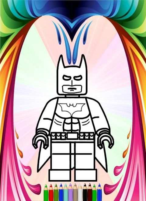 How To Color Lego Batman Hero screenshot 6
